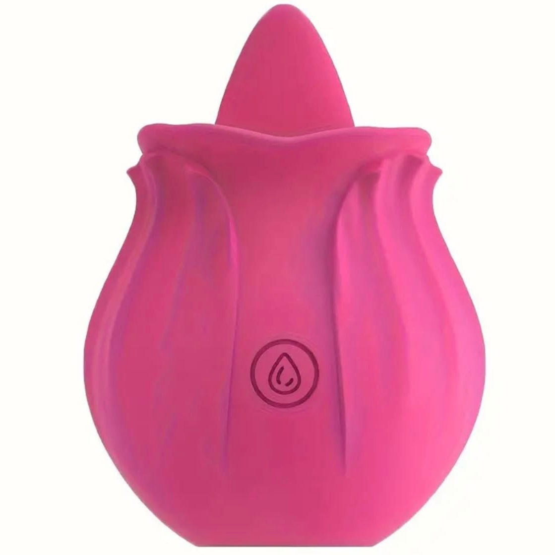Rose Toy Vibrator/w Tongue